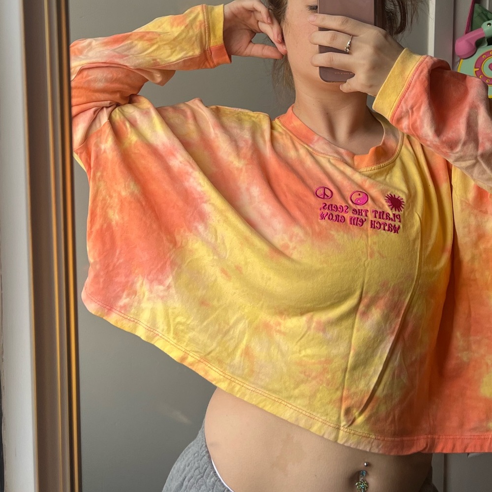 Tie Dye Crop Top